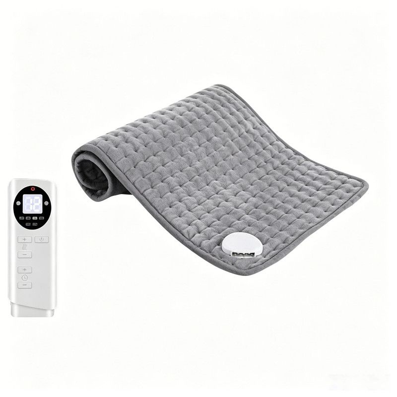 Portable Electric Heating Pad | Fast Heat Therapy Pad for Muscle Soreness & Body Ache, Adjustable Temperature Auto Shut Off Washable Warm Heating Mat for Home Pain Relief (30*40)
