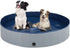 Foldable Dog Pet Pool Bathtub, Gray, S