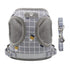 Small Dog Harness Vest Breathable Mesh Puppy Vest, Grey, XL