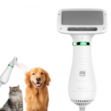 2 in 1 Pet Hair Dryer Comb Grooming Set, Gold, AU Plug