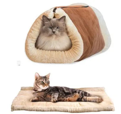 Cat Tunnel Sleeping Bag Pet Nest, 83 x 52 cm