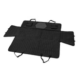 Pet Car Seat Cover Mat Water and Stain Resistant, Black, Fits L to XL, 137 x 147 cm