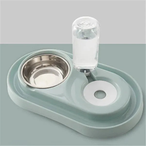 Automatic Dog Water Refill Bowl, Model A, Blue