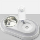 Automatic Dog Water Refill Bowl, Model A, Gray