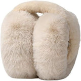 Foldable Warm Ear Muffs for Women - Plush Winter Ear Warmers with Headband - Soft and Warm Earmuffs - Suitable for Outdoor Activities in Cold Weather