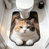 U Shaped Toilet Mat Quick Dry Diatomite Calista, 15.75 x 19.69 in
