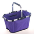 Foldable Picnic Basket Aluminum Frame Waterproof 600D Oxford Purple