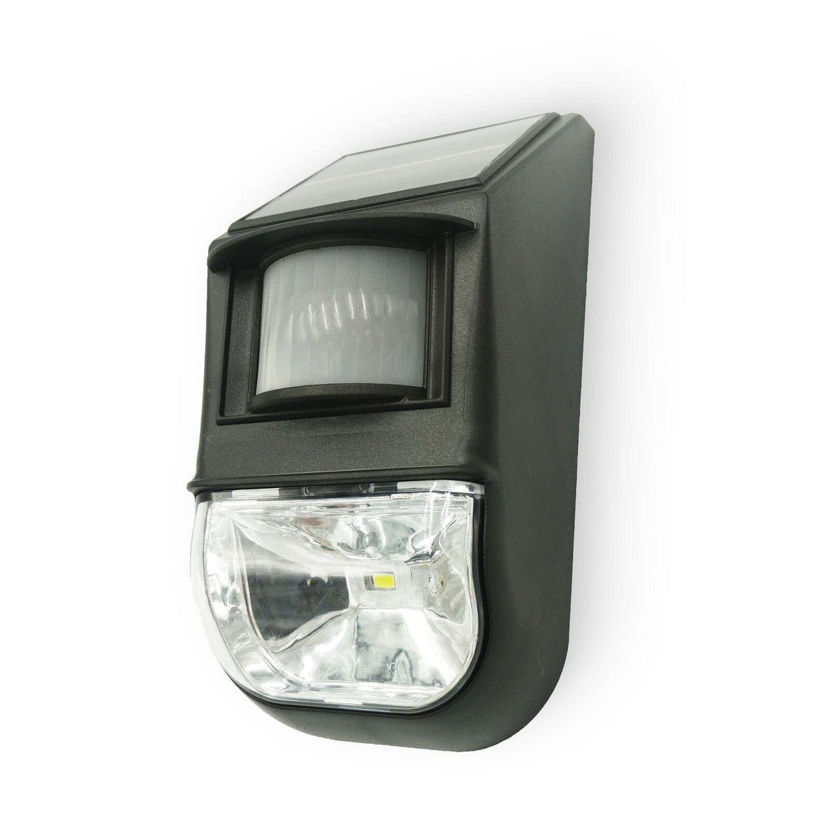 Solar Motion Sensor Wall Light, Rechargeable Outdoor Security Lamp, 1 Piece