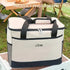Portable Insulated Cooler Bag for Camping and Picnics, Durable Thermal Storage Tote, Blue