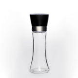 180 ml Glass Salt and Pepper Grinder, 18 cm Manual Mill with Adjustable Ceramic Core