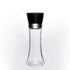 180 ml Glass Salt and Pepper Grinder, 18 cm Manual Mill with Adjustable Ceramic Core