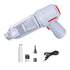 3-in-1 Portable Vacuum Cleaner with Blower and Dust Extraction, USB Rechargeable, White