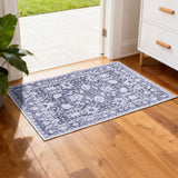 Soft Crystal Velvet Bath Mat 50 x 80 cm, Non-Slip Floor Rug