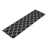 Non-Slip PVC Kitchen Floor Runner 50 x 160 cm, Waterproof Rug, Black Moroccan Trellis