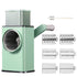 Manual Rotary Drum Grater, Vegetable Slicer, Chopper and Cheese Grater for Kitchen