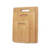 3 Pack Bamboo Cheese Board Set, Cutting, Serving and Chopping Boards
