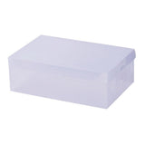 20 Pack Clear Shoe Storage Boxes, Foldable Stackable Organizer Cases