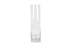 Clear Cylinder Flower Vase, 40 cm Glass Vase for Floral Arrangements