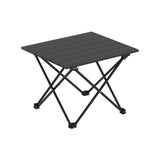 Folding Camping Table 40 cm, Roll-Up Aluminum Picnic BBQ Outdoor Table