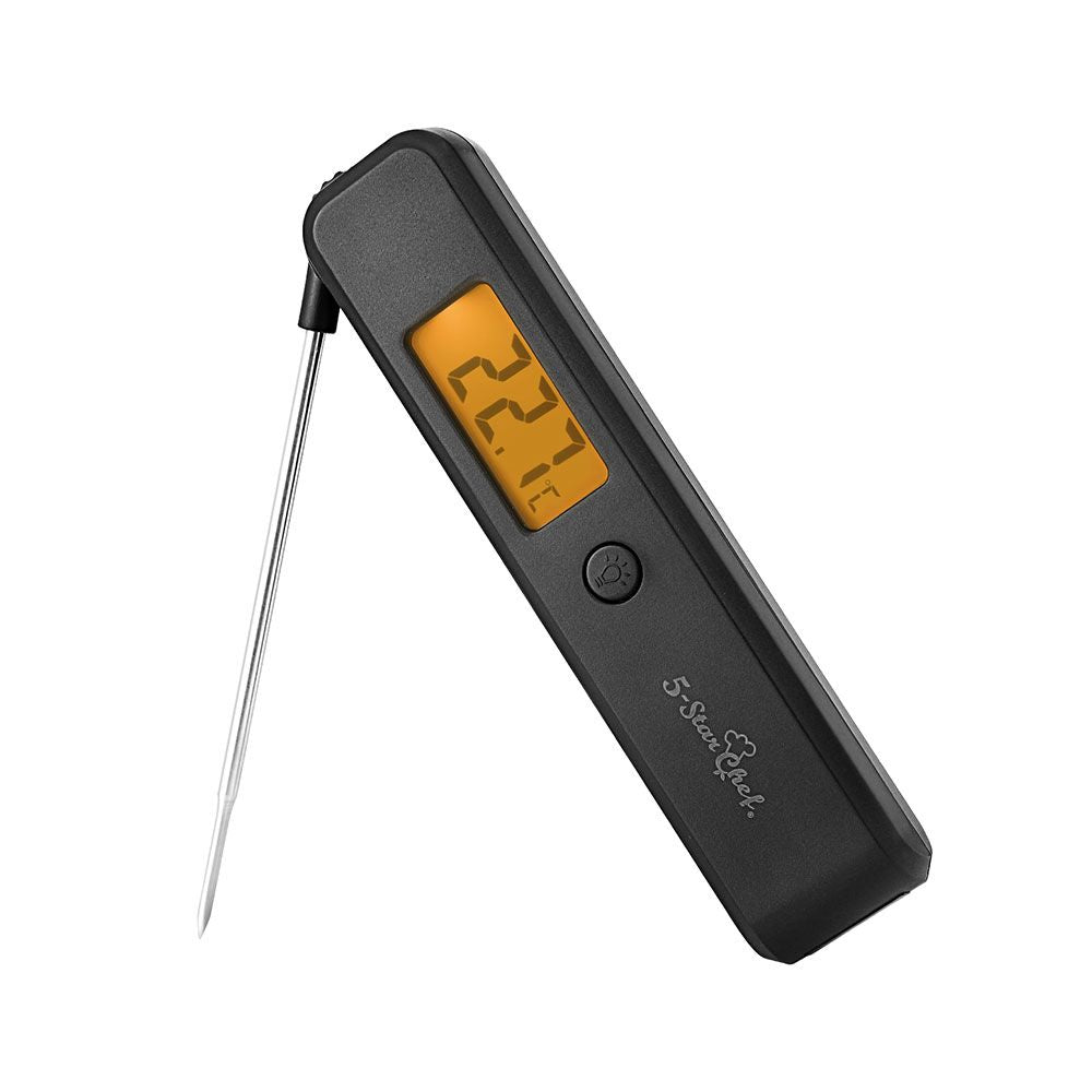 Digital Food Thermometer, Instant Read BBQ Meat Cooking Thermometer