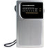 AM/FM Pocket Radio with Built-In Speaker and Earphone Socket