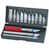 13-Piece Precision Hobby Knife Set, Multi-Function Craft and Exacto Style Cutting Tools