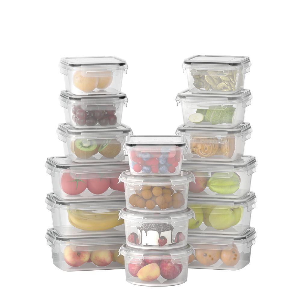 16-Piece Cereal Dispenser and Food Storage Container Set