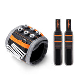 2 Pack Magnetic Wristbands, Tool Holder Strap for Screws, Bolts and Nails