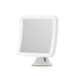 10X Magnifying Makeup Mirror with LED Light, Rotating Cordless Suction Cup Mirror