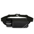 Water-Resistant Running Waist Pack with Bottle Holder, Adjustable Fitness Belt