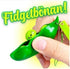 Green Bean Fidget Item, Pea Pod Desk Accessory