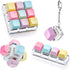 4-Pack Keyboard Clicker Keychains, Button Click Desk Accessories