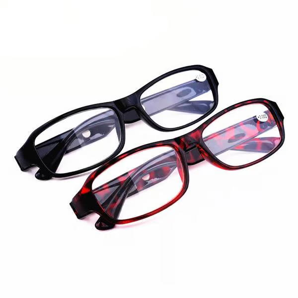Reading Glasses +1.0 - +6.0 Strength Optical Lenses Glasses Eyewear Fashion New Black （100 degrees）