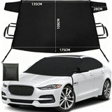 600D Snow Fropcs Windshield Cover  175x108cm windproof Fropcs Protection compatible with Cars  SUVs