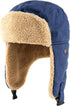 Winter Aviator Hat Thickened Cotton with Earmuffs Navy Blue, One Size