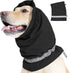 Dog Winter Earmuffs Calming Waterproof Snowproof Black, Size L, 50-64 cm