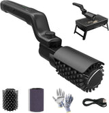 Electric Grill Brush Rechargeable 3-Speed with 180 Degree Adjustable Stainless Steel Head