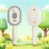 Electric Spray Hair Brush with Essential Oil Diffuser Scalp Massager Antistatic White