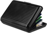 Aluminum Card Holder | Card Holder | Aluminum Wallet | Wallet | Card Holder | Black