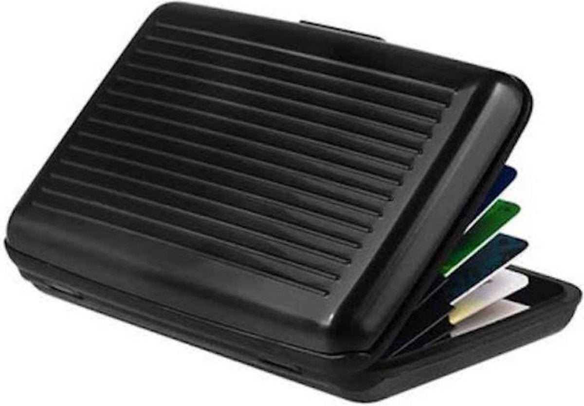 Aluminum Card Holder | Card Holder | Aluminum Wallet | Wallet | Card Holder | Black