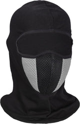 Balaclava | Neck Warmer | Bivouac | Face Mask | Motorcycle Cap | Skiing | Snowboarding | Motorcycling | Black/Gray
