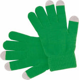 Touchscreen Gloves | Mittens | Touch Tip Gloves | Scandinavian Pattern | Unisex | For Adults | One Size | Green