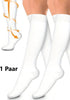 Sports Socks | Jogging | Walking | Compression Socks | Compression Socks | Support Socks | Airplane Socks | White IL/XL | Size 41-47