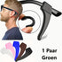 Anti-slip Ear Hooks for Glasses | Glasses Hooks | Glasses Holders | Sunglasses Hook | Silicone | Green | 2 Pieces