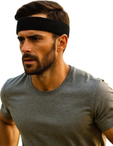 Headband | Headband | Sweatband | Sweatbands | Head | Sports band | Black