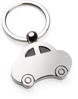 Car Keychain | 4 x 2.8 CM | Metal | Silver