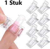 Polygel Clamp | Nail Clamp | Nail Clip | Dual Form Clamp | For Applying Gel Nails