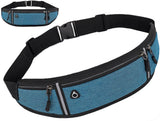 Waist Bag | Running Belt | With Phone Holder | With Smartphone Holder | Reflective | Running Bag | Blue