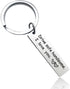 Keychain Drive Safe Handsome II Love You I Silver