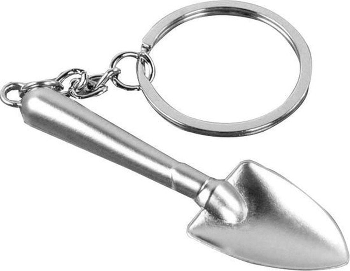 Keychain Shovel | Key Holder | Small Keychain Shovel | Silver